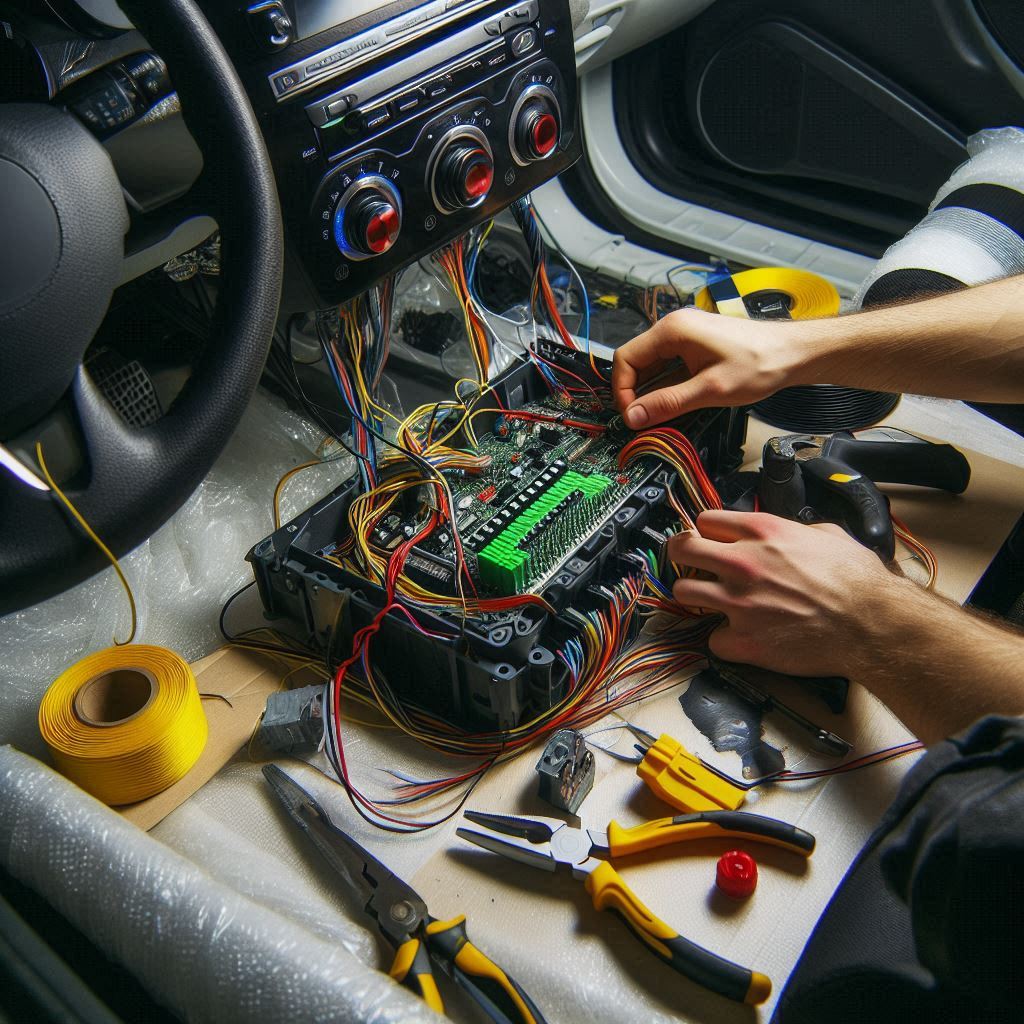 Установка Автозвука